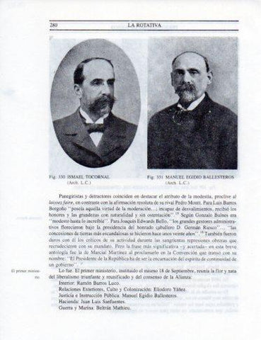 LAMINA V25383: I. Tocornal y Manuel E. Ballesteros