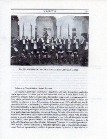LAMINA V25384: Reunion en casa de Juan L. Sanfuentes 1908