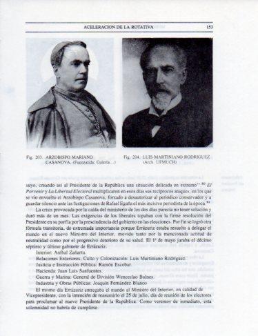 LAMINA V25333: Arzobispo M. Casanova y Luis M. Rodriguez