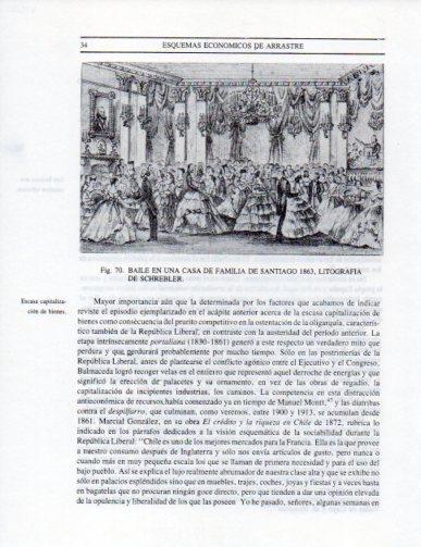LAMINA V25282: Baile en una casa de Santiago, litografia 1863