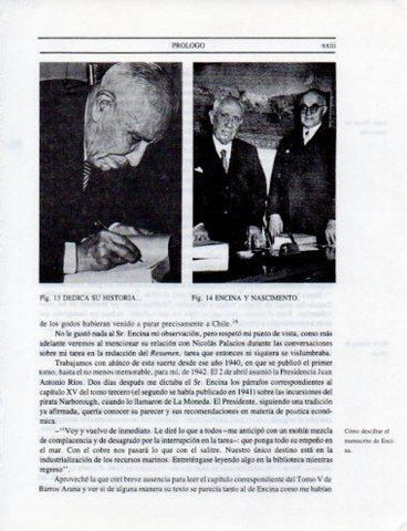 LAMINA V25258: Francisco A. Encina dedicando un libro
