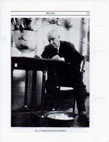 LAMINA V25259: Francisco A. Encima escribiendo