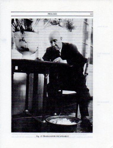 LAMINA V25259: Francisco A. Encima escribiendo