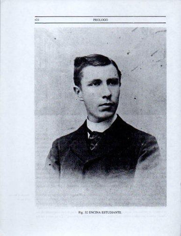 LAMINA V25265: Francisco A. Encina estudiante