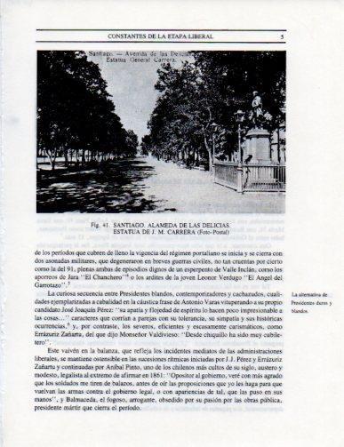 LAMINA V25270: Alameda de las Delicias en Santiago, Chile
