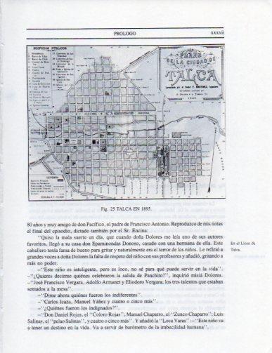 LAMINA V25263: Plano de Talca en 1895, Chile