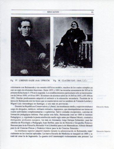 LAMINA V25292: Lorenzo Sazie y Claudio Gay
