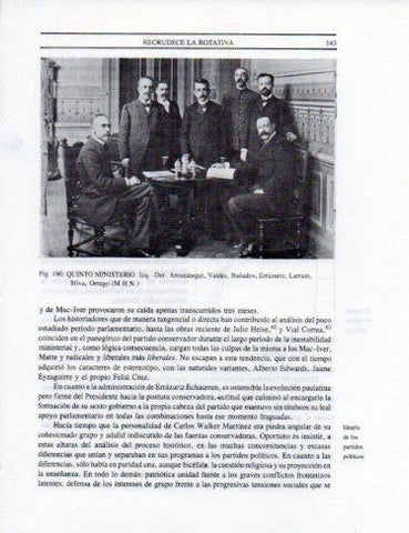 LAMINA V25328: Quinto Ministerio en Chile
