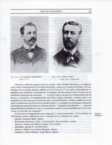 LAMINA V25311: Luis Barros Borgoño y Caspar Toro