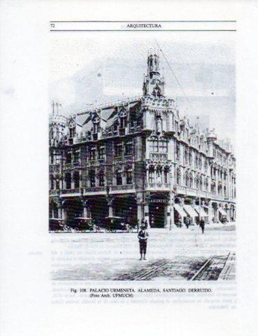 LAMINA V25295: Palacio Urmeneta, Santiago de Chile