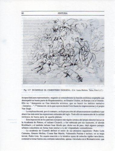 LAMINA V25299: El cementerio indigena por Rugendas
