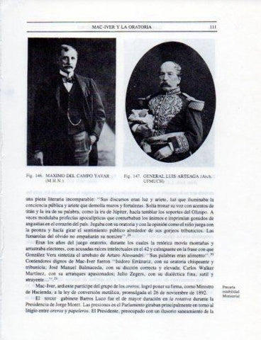 LAMINA V25312: M. del Campo Yavar y General Luis Arteaga