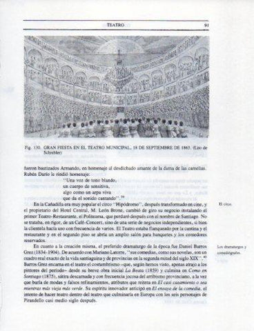 LAMINA V25305: Fiesta en el Teatro Municipal de Santiago 1863