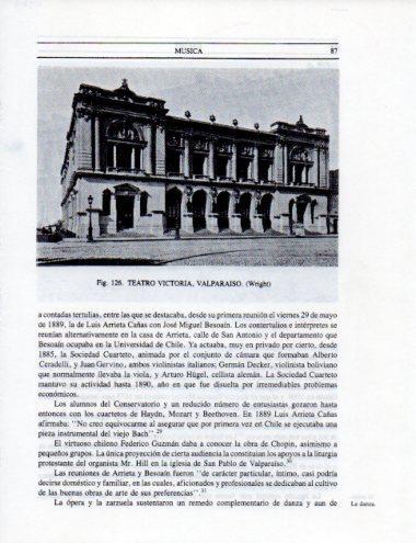 LAMINA V25303: Teatro Victoria en Valparaiso, Chile