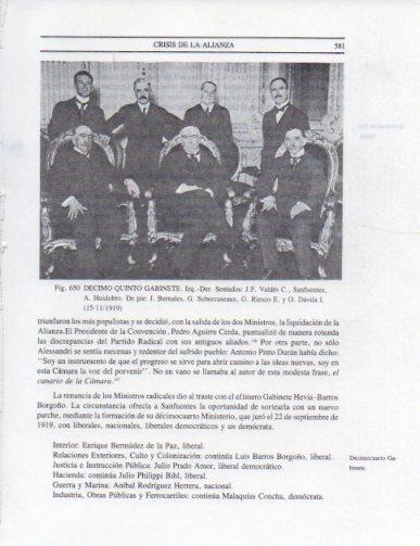 LAMINA V25514: Decimo quinto Gabinete de Sanfuentes