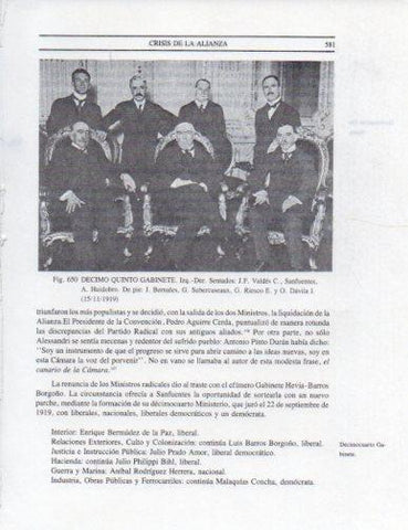 LAMINA V25514: Decimo quinto Gabinete de Sanfuentes