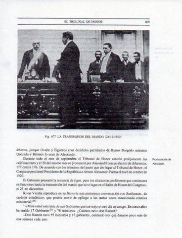 LAMINA V25526: Transmision del manda en Chile 1920