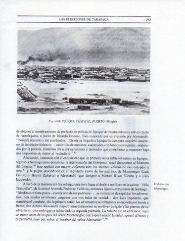 LAMINA V25495: Iquique desde el puerto