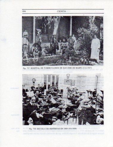 LAMINA V25557: Escuela de Dentistas de Santiago en 1909