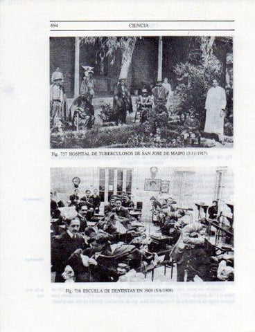LAMINA V25557: Escuela de Dentistas de Santiago en 1909