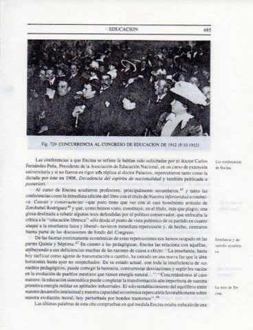 LAMINA V25553: Congreso de Educacion en Santiago de 1912