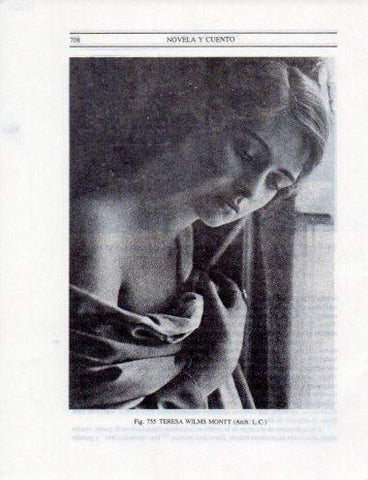 LAMINA V25564: Teresa Wilms Montt