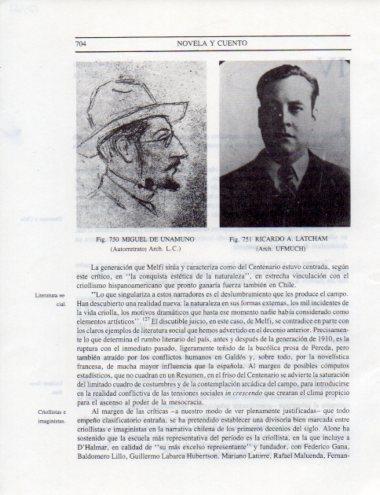 LAMINA V25562: Unamuno y Ricardo A. Latcham