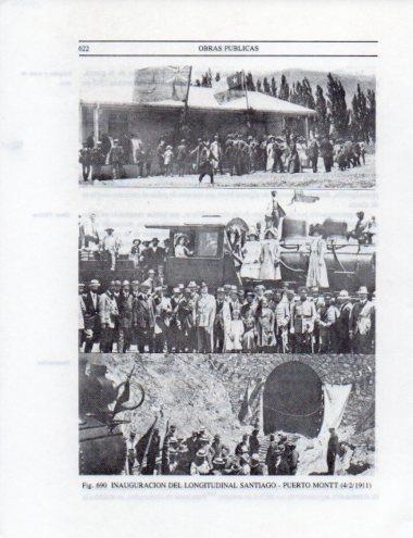 LAMINA V25534: Inaguracion del Longitudinal Santiago-Puerto Montt