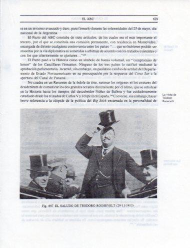 LAMINA V25538: Teodoro Roosevelt saludando 1913