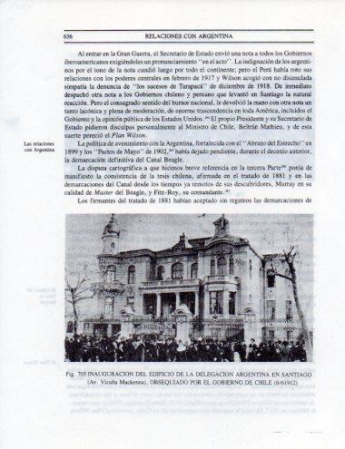 LAMINA V25541: Edificio de la Delegacion Argentina en Santiago inaguracion