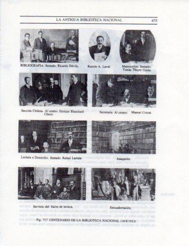 LAMINA V25547: La Biblioteca Nacional de Santiago Centenario