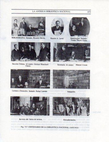 LAMINA V25547: La Biblioteca Nacional de Santiago Centenario