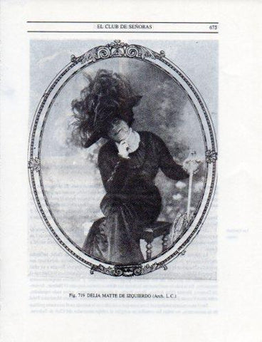 LAMINA V25548: Delia Matte de Izquierdo