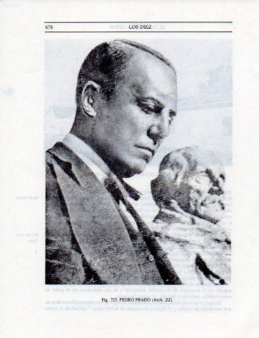 LAMINA V25549: Pedro Padro