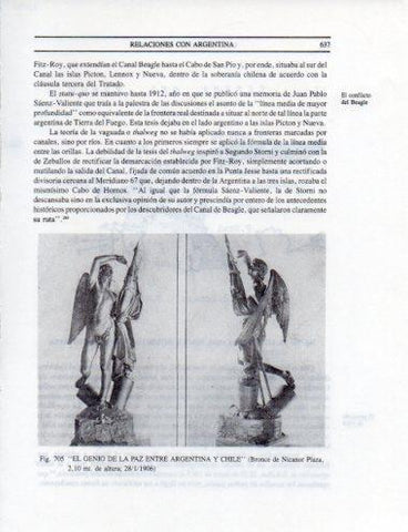 LAMINA V25542: Genio de la paz entre Argentina y Chile por Nicanor Plaza