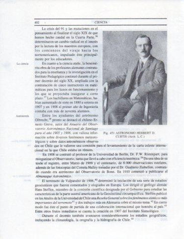 LAMINA V25435: Herbert D. Curtis astronomo