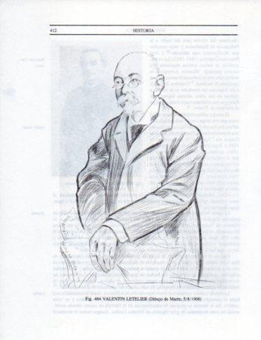 LAMINA V25440: Valentin Letelier dibujo por Marin