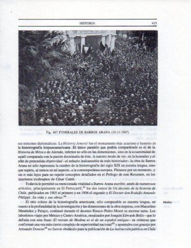 LAMINA V25442: Funerales de Barros Arana