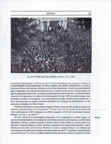 LAMINA V25442: Funerales de Barros Arana
