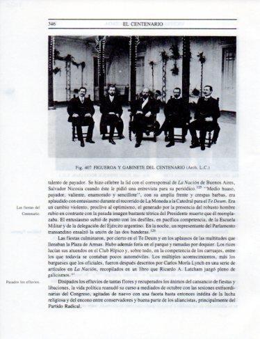 LAMINA V25415: Figueroa y el Gabinete del Centenario