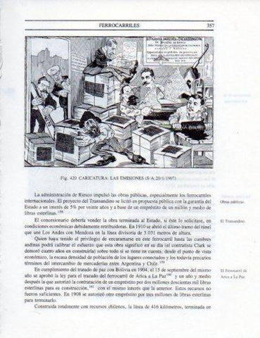 LAMINA V25421: Las emisiones caricatura, Chile