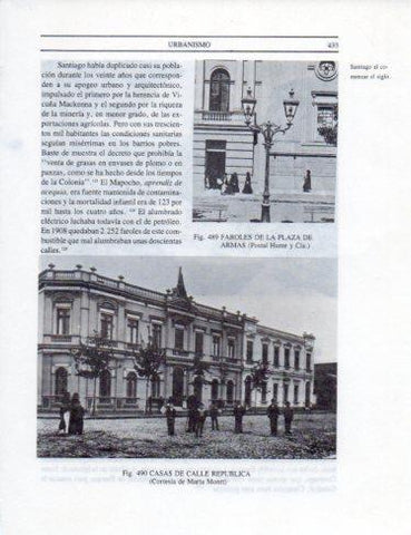 LAMINA V25451: Casas de calle Republica en Santiago