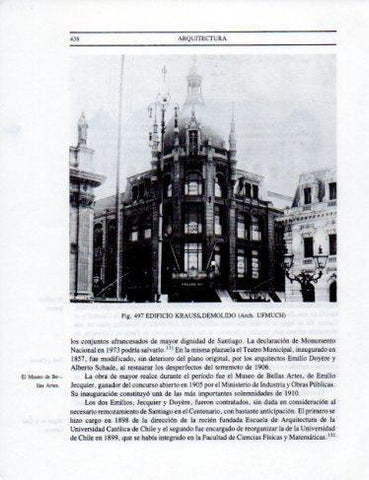 LAMINA V25453: Edificio Krauss en Santiago