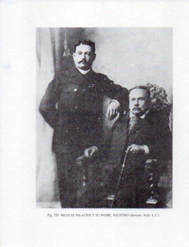 LAMINA V25475: Nicolas Palacios y su padre