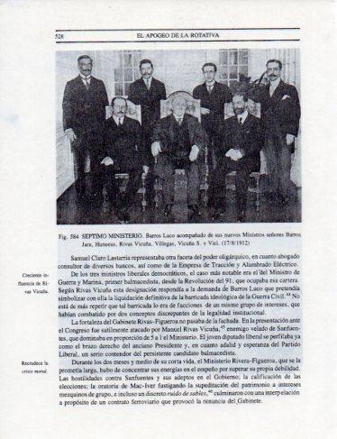 LAMINA V25487: Septimo Ministerio de Barros Luco