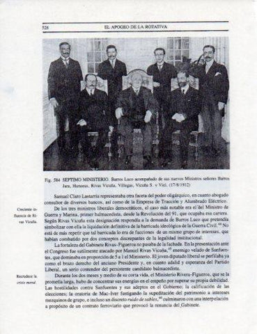 LAMINA V25487: Septimo Ministerio de Barros Luco