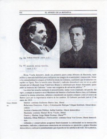 LAMINA V25488: Jorge Matte y M. Rivas Vicuña