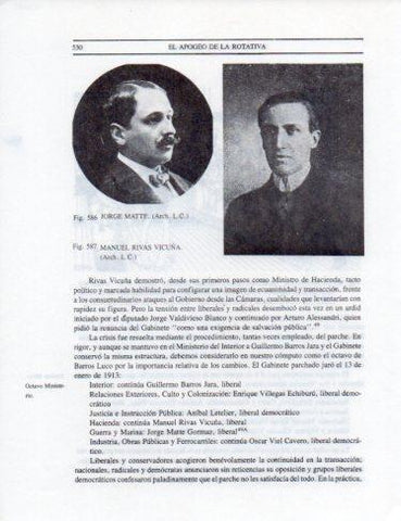 LAMINA V25488: Jorge Matte y M. Rivas Vicuña
