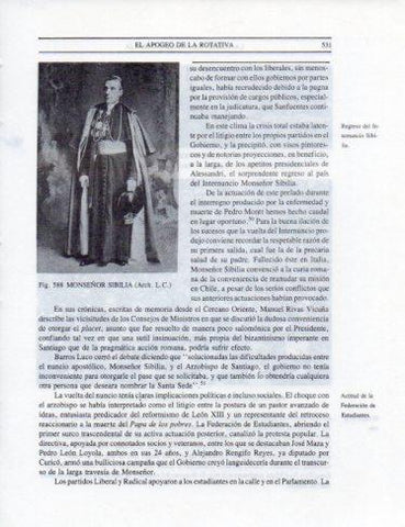 LAMINA V25489: Monseñor Sibilia