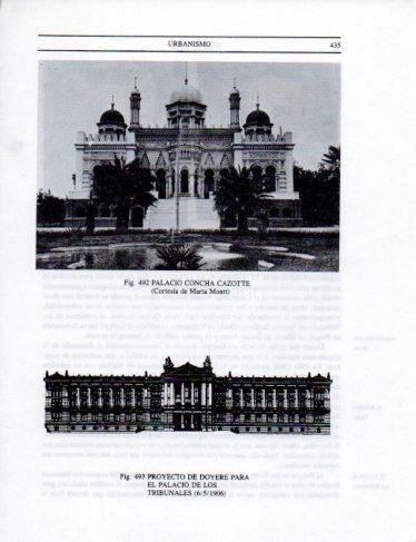 LAMINA V25452: Palacio Concha Cazotte en Santiago